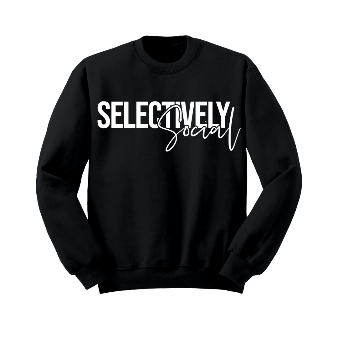 Selectively Social - Black