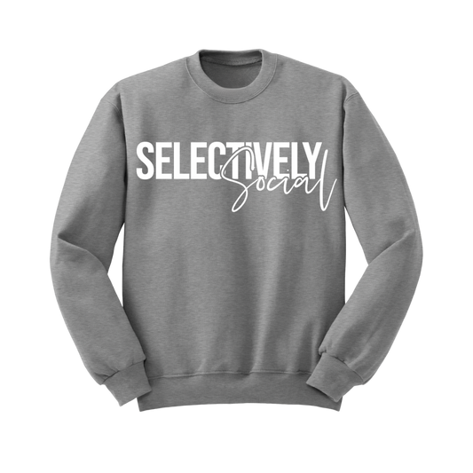 Selectively Social - Gray