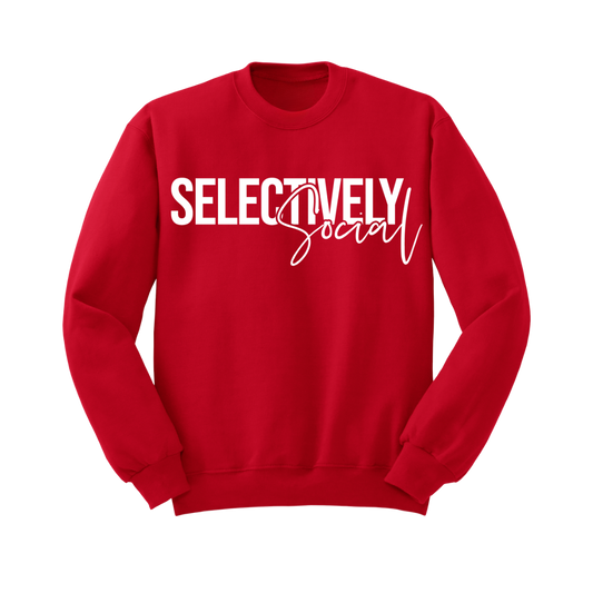 Selectively Social - True Red